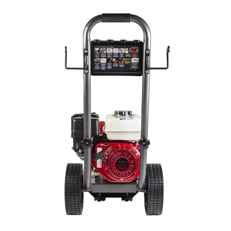 BE Power Equipment 2700 PSI Gas Pressure Washer With Honda GX200 Engine And Comet Triplex Pump