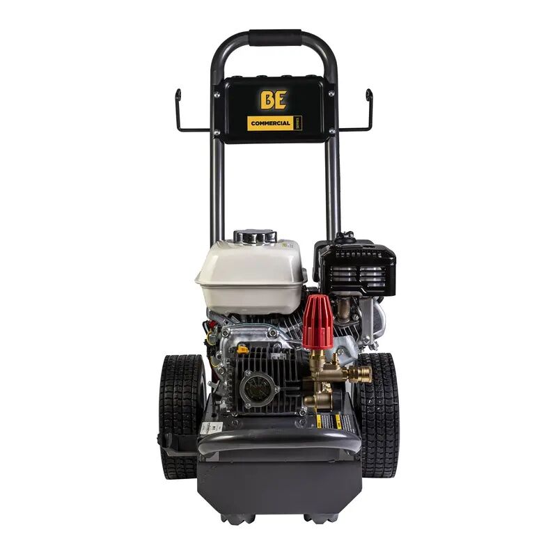 BE Power Equipment 2700 PSI Gas Pressure Washer With Honda GX200 Engine And Comet Triplex Pump