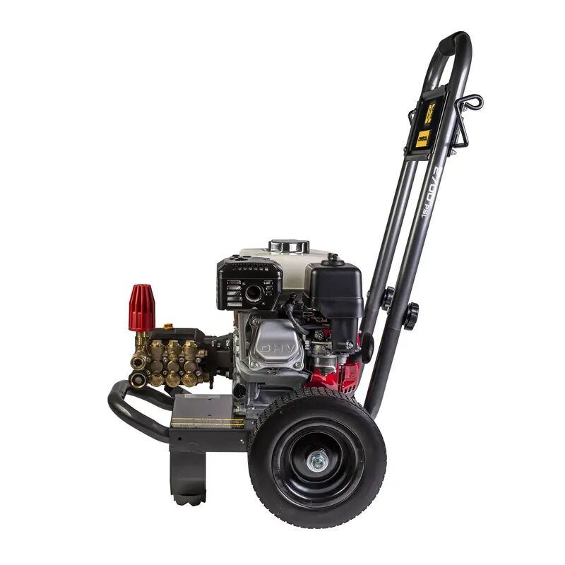 BE Power Equipment 2700 PSI Gas Pressure Washer With Honda GX200 Engine And Comet Triplex Pump