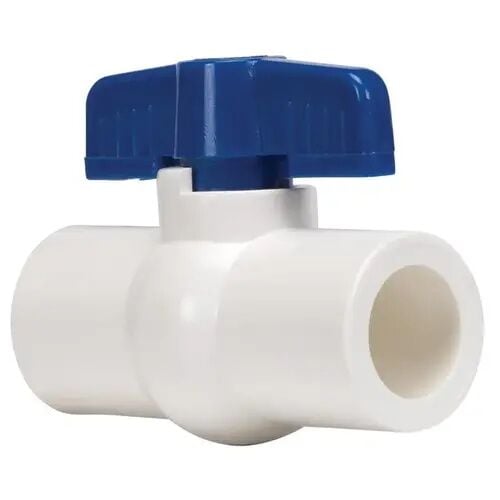 Homewerks PVC Slip Port Ball Valve, 1 1/2-In