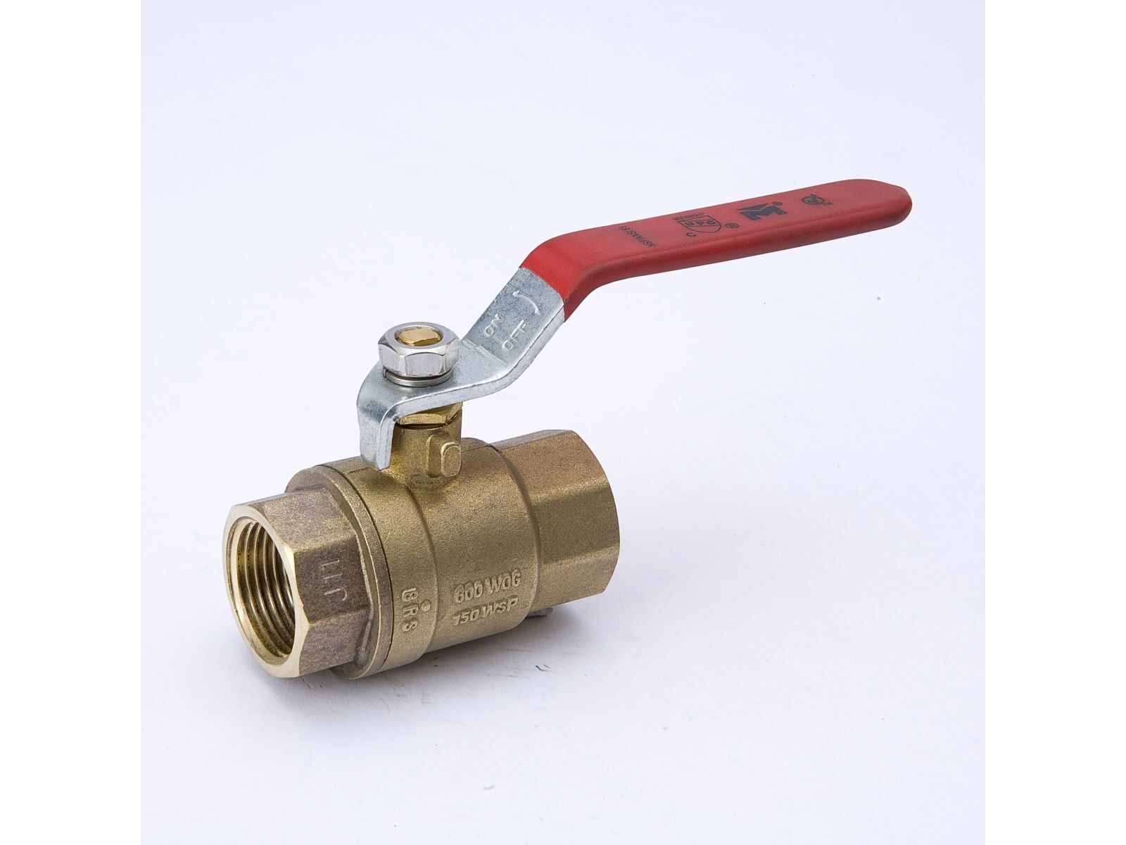 ProLine Lead-Free Brass Ball Valve With Drain, 3/4-In FIP x 3/4-In FIP