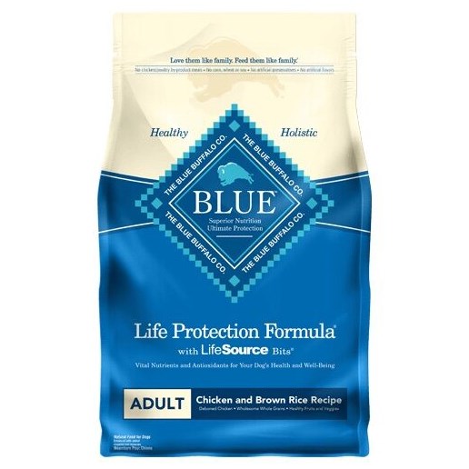 Blue Buffalo Life Protection Formula Chicken & Brown Rice Adult Dry Dog Food, 6-Lb Bag