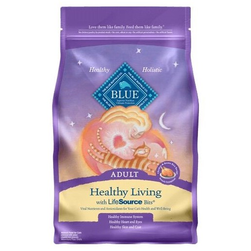 BLUE™ Healthy Living Chicken Formula Adult Dry Cat Food, 15-Lb Bag