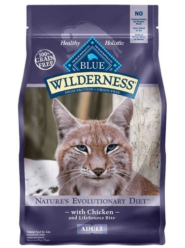 Wilderness Grain Free Chicken, 5-lb bag Dry Cat Food