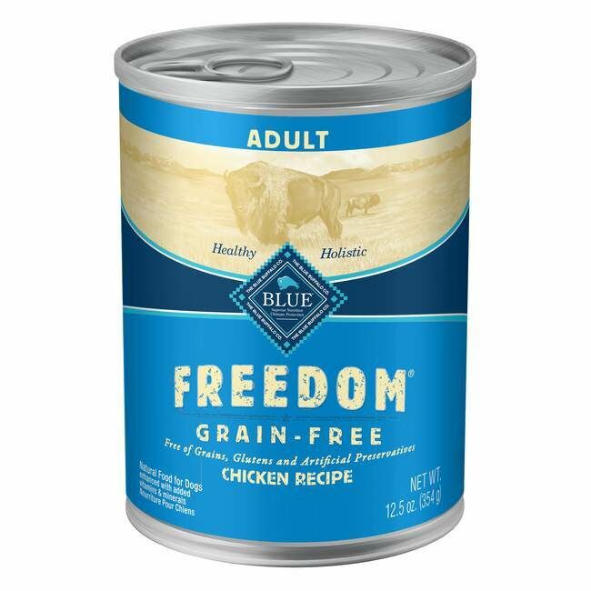 12.5oz Blue Buffalo Adult Chicken Freedom Wet Dog Food