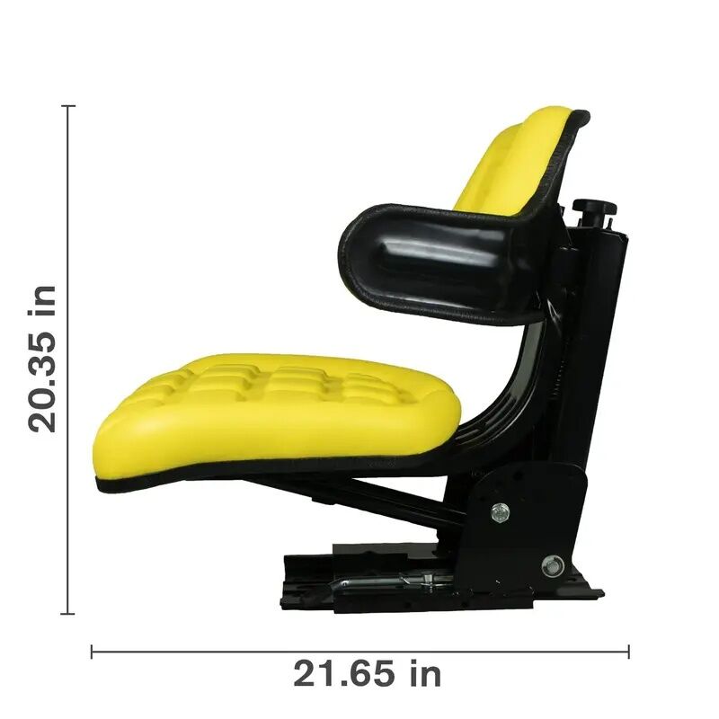 Barber Equipment Yellow Agricultural Universal Suspension Seat