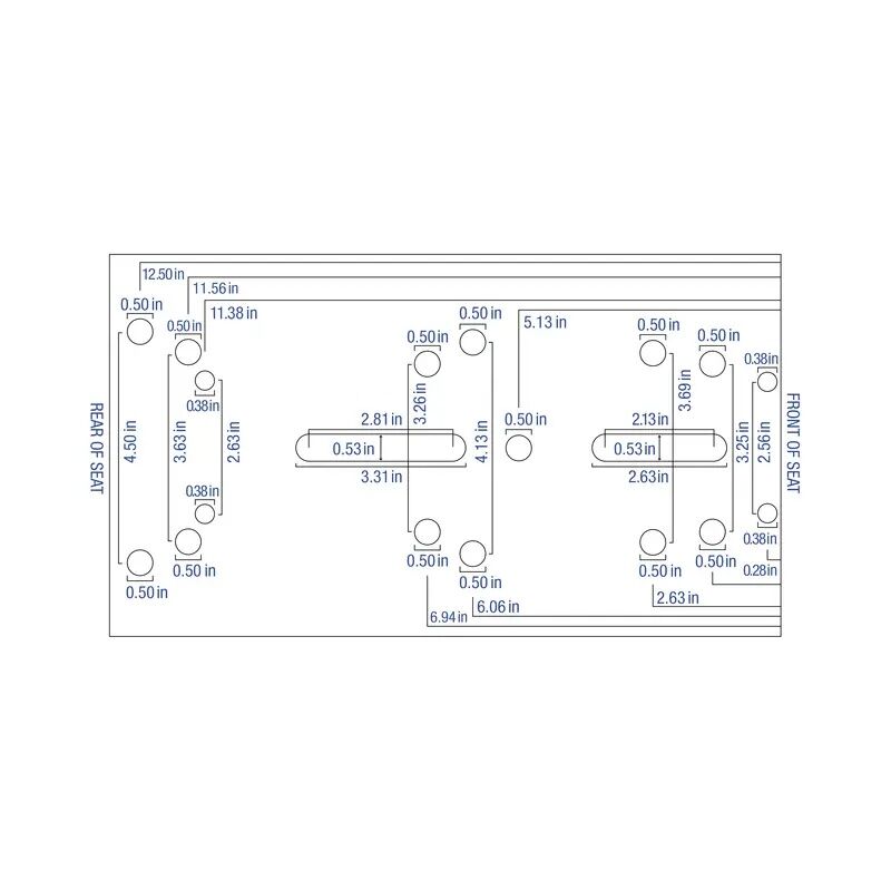 Barber Equipment Yellow Agricultural Universal Suspension Seat