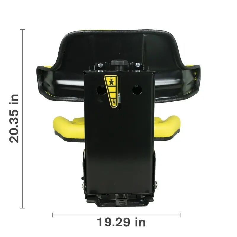 Barber Equipment Yellow Agricultural Universal Suspension Seat