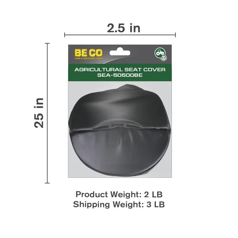 Braber Equipment Black Tractor Seat Cushion