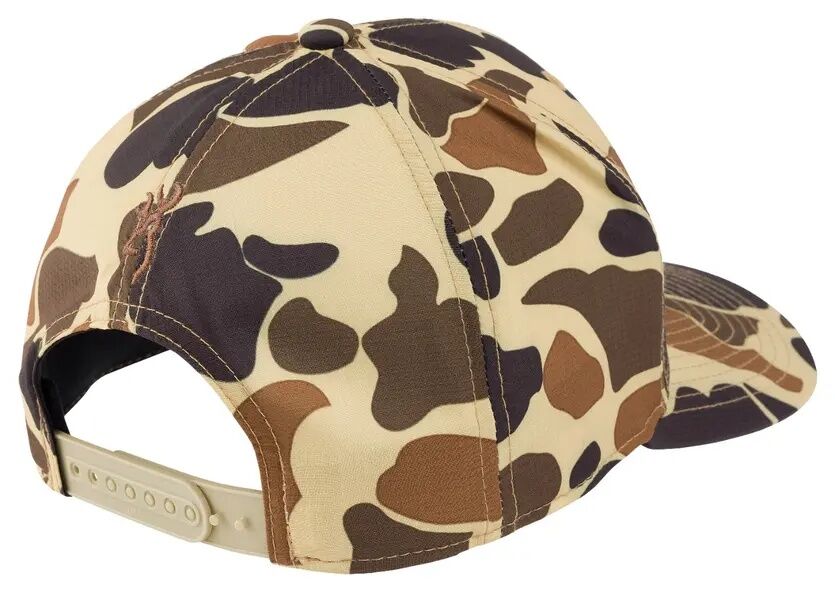 Browning Men's Cuppped Cup Camo Baseball Cap