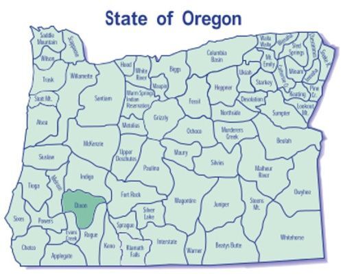 Big Sky Maps Dixon GMU Map