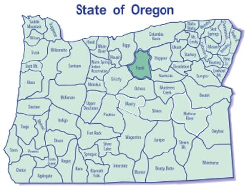 Big Sky Maps Fossil GMU Map