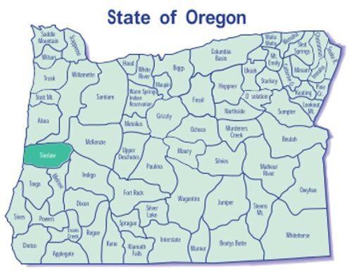 Big Sky Maps Siuslaw GMU Map