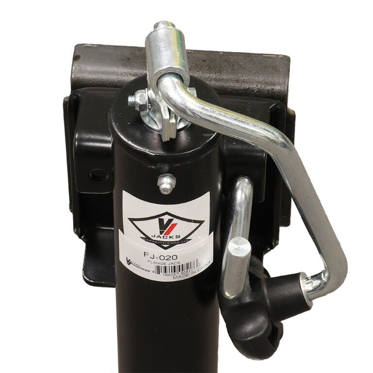 Valley Industries Weld-On Pipe-Mounted Sidewind 10-In Trailer Jack, 5,000-Lb