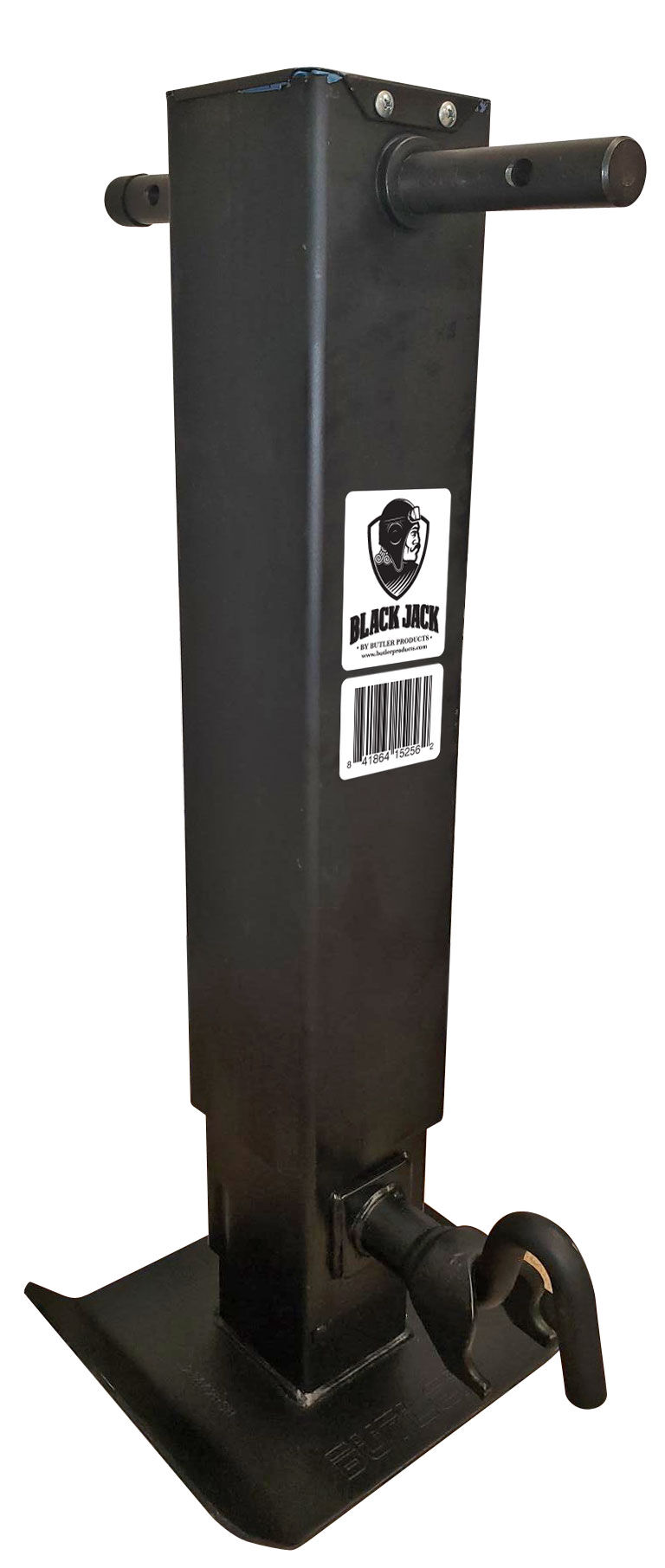 Butler Products Black Jack Goose Side 10,000-Lb Jack With Drop Leg