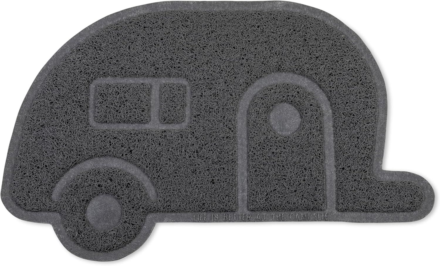 Camco Life Is Better At The Campsite Scrub Rug Door Mat, 23 15/16-In x 15 5/16-In
