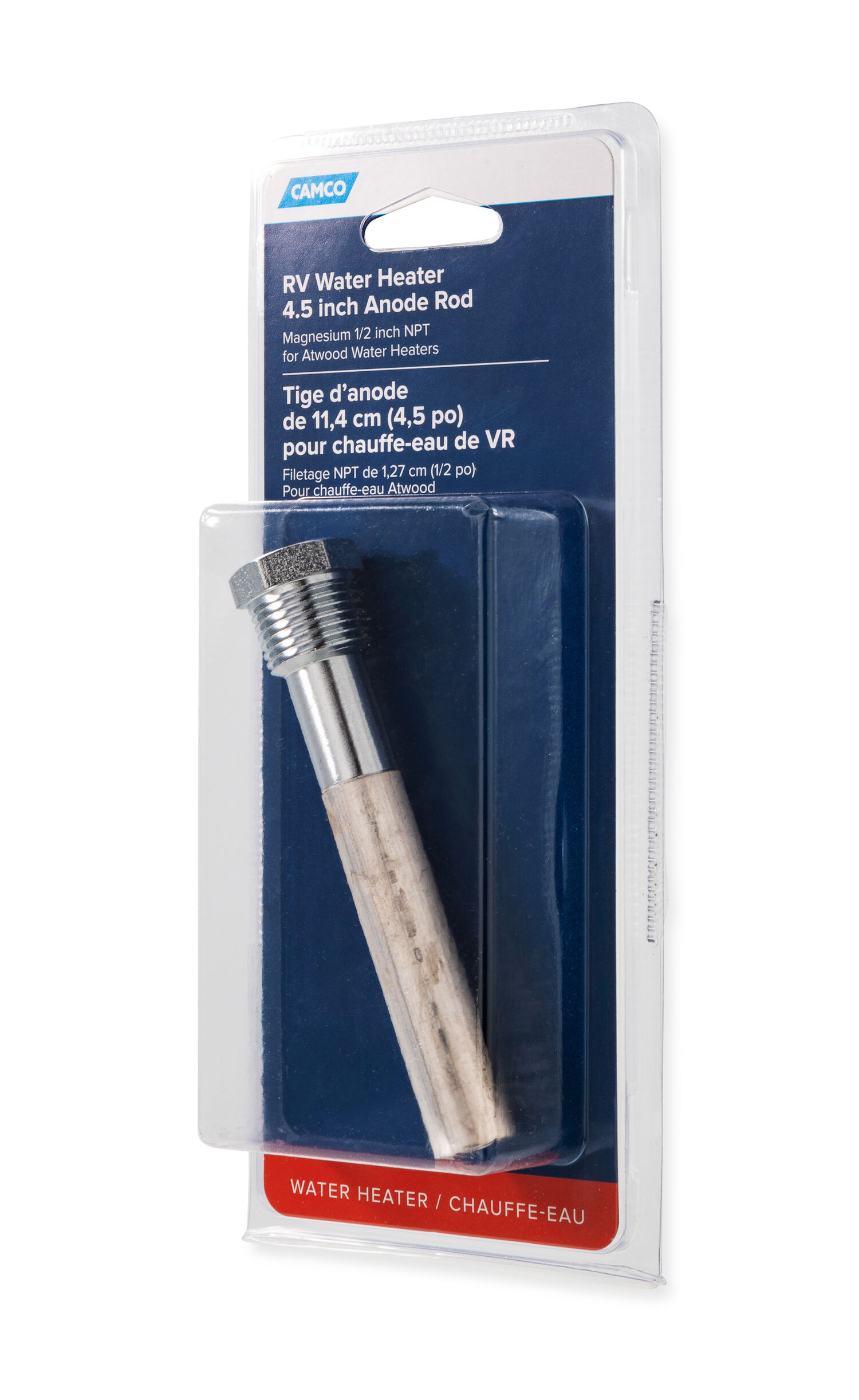 Magnesium Anode Rod, 1/2-In 