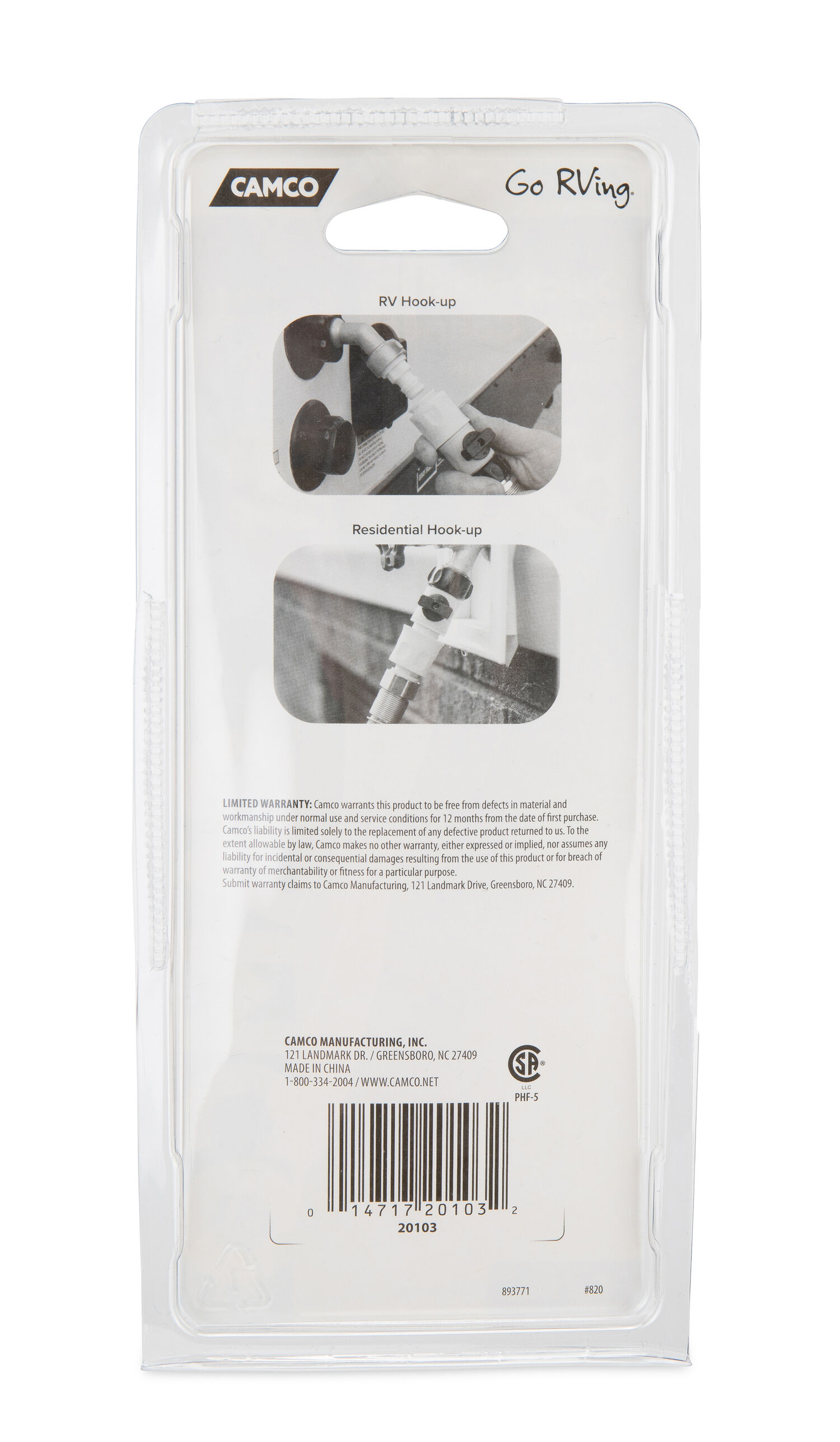 Quick Hose Connect w/Shut Off 