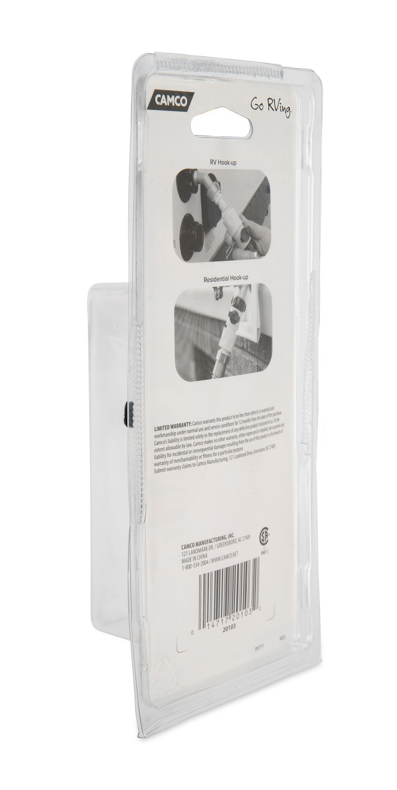 Quick Hose Connect w/Shut Off 