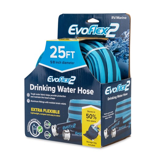 EVOflex2 Fabric Reinforced 25-Ft Drinking Water Hose