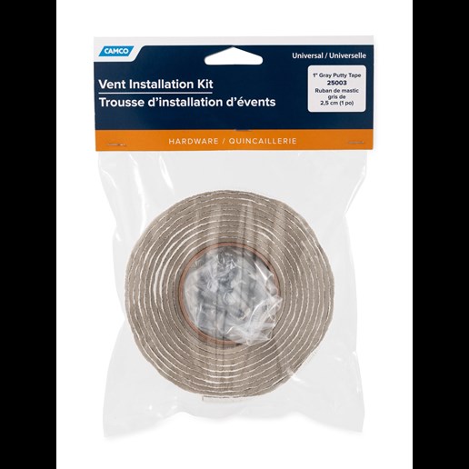 Universal Vent Installation Kit with Putty Tape 