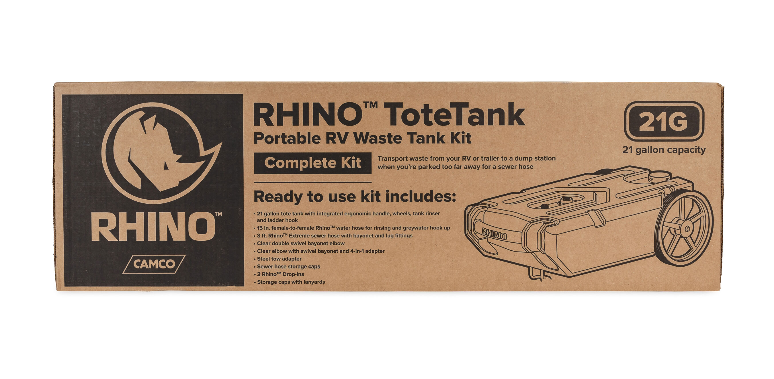 21-Gal Portable Holding Tank