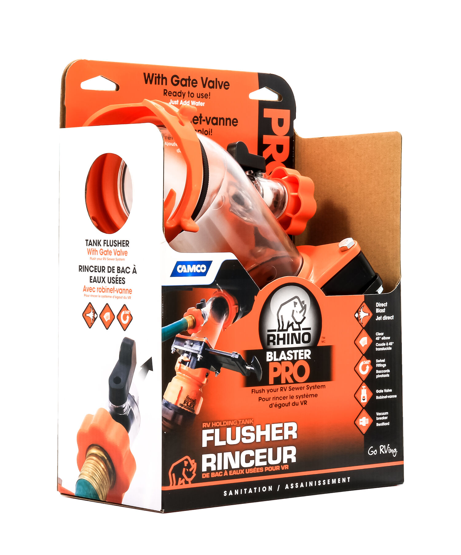 Rhino Blaster Pro, w/Gate Valve 