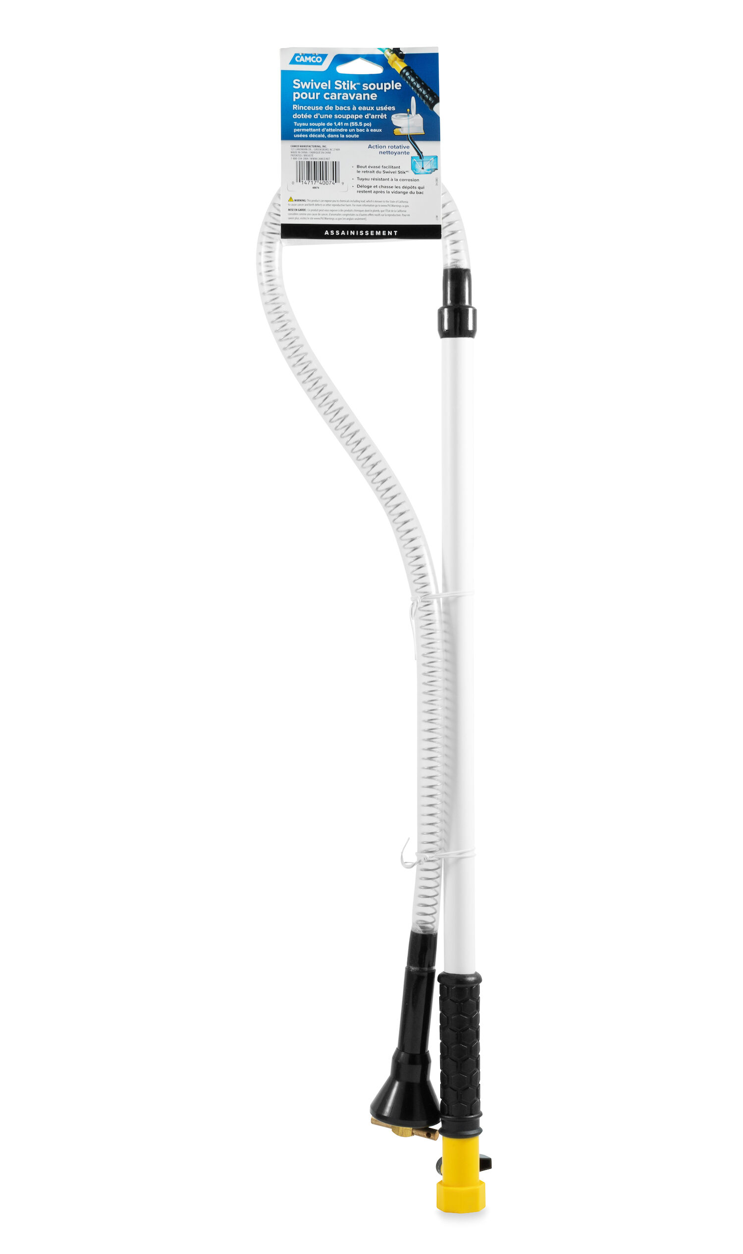 Flexible Swivel Stik w/Shutoff Valve 