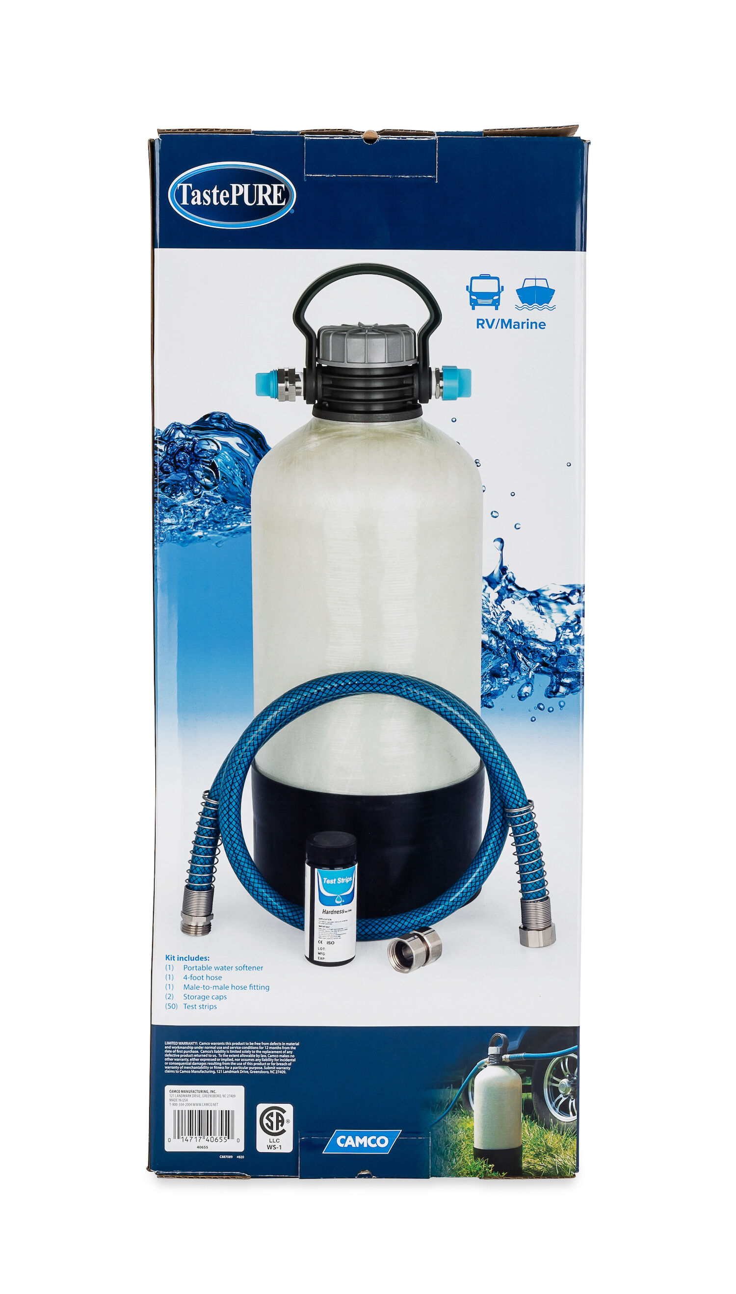 TastePURE Portable Water Softener