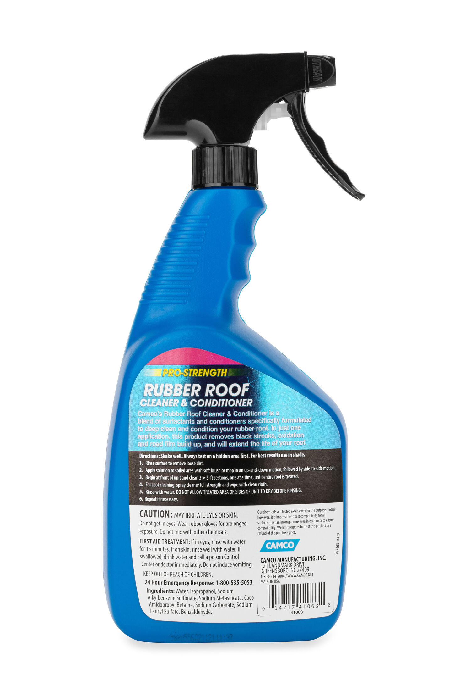 Rubber Roof Cleaner, Pro-Strength 32-Oz