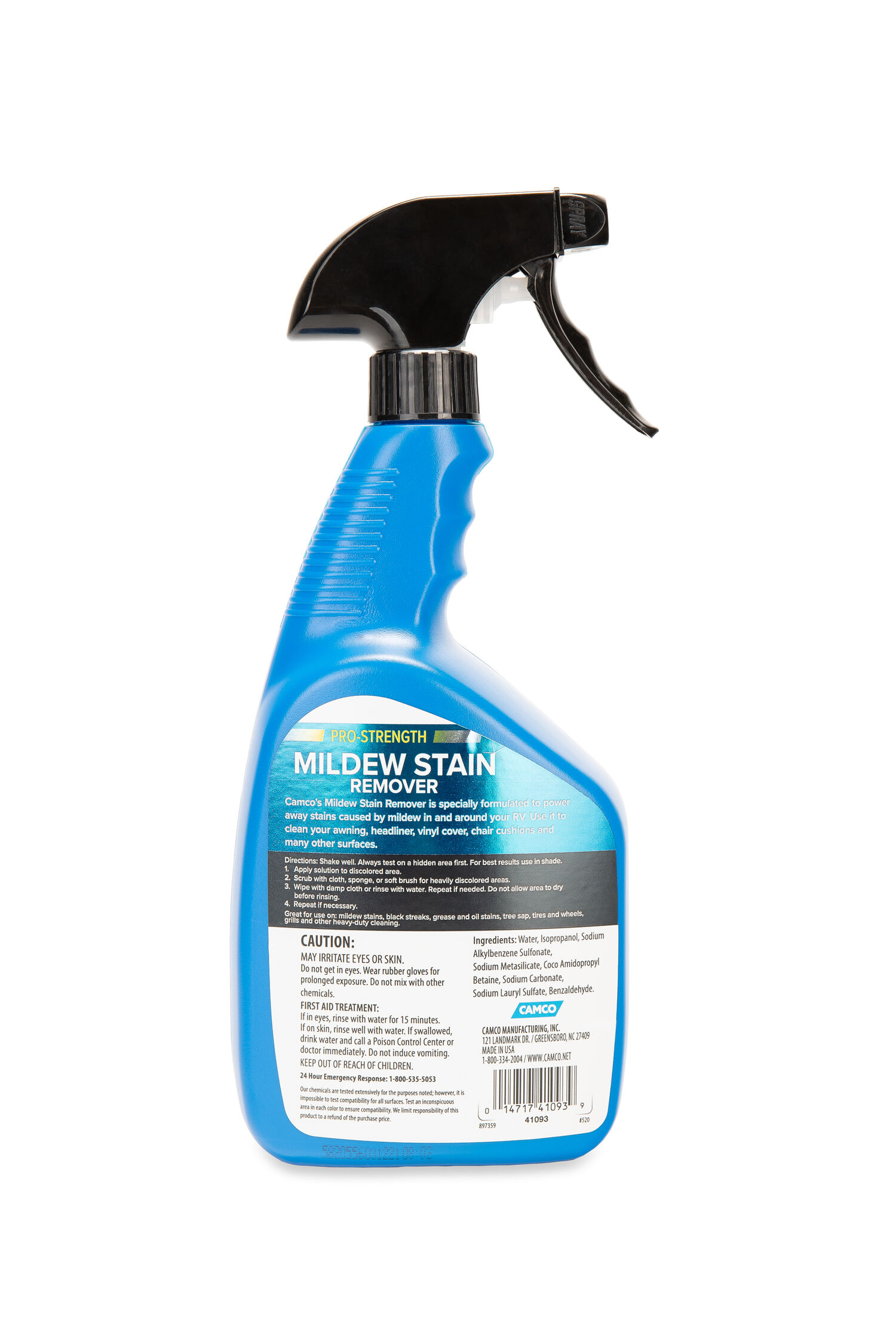 Pro-Strength Mildew Stain Remover, 32-Oz