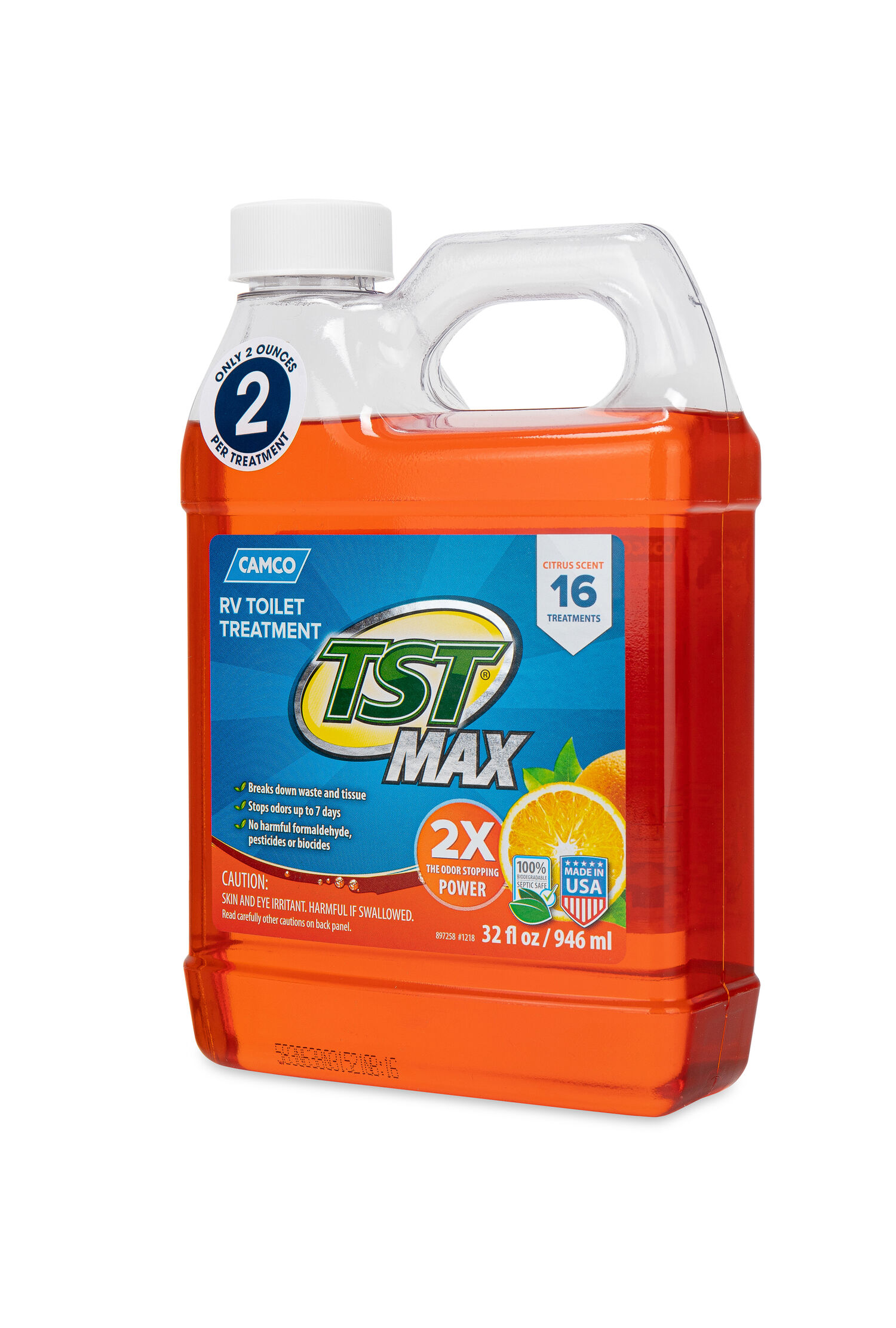 TST MAX Orange Power Toilet Treatment, 32-Oz
