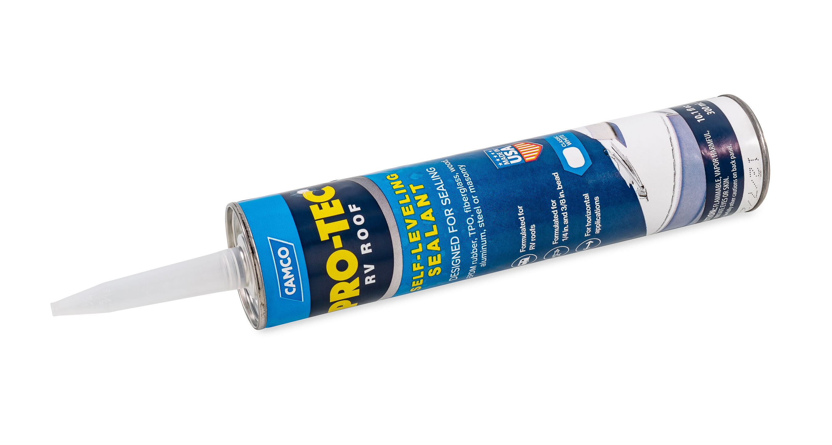 Self-Leveling Roof Sealant, White, PDQ