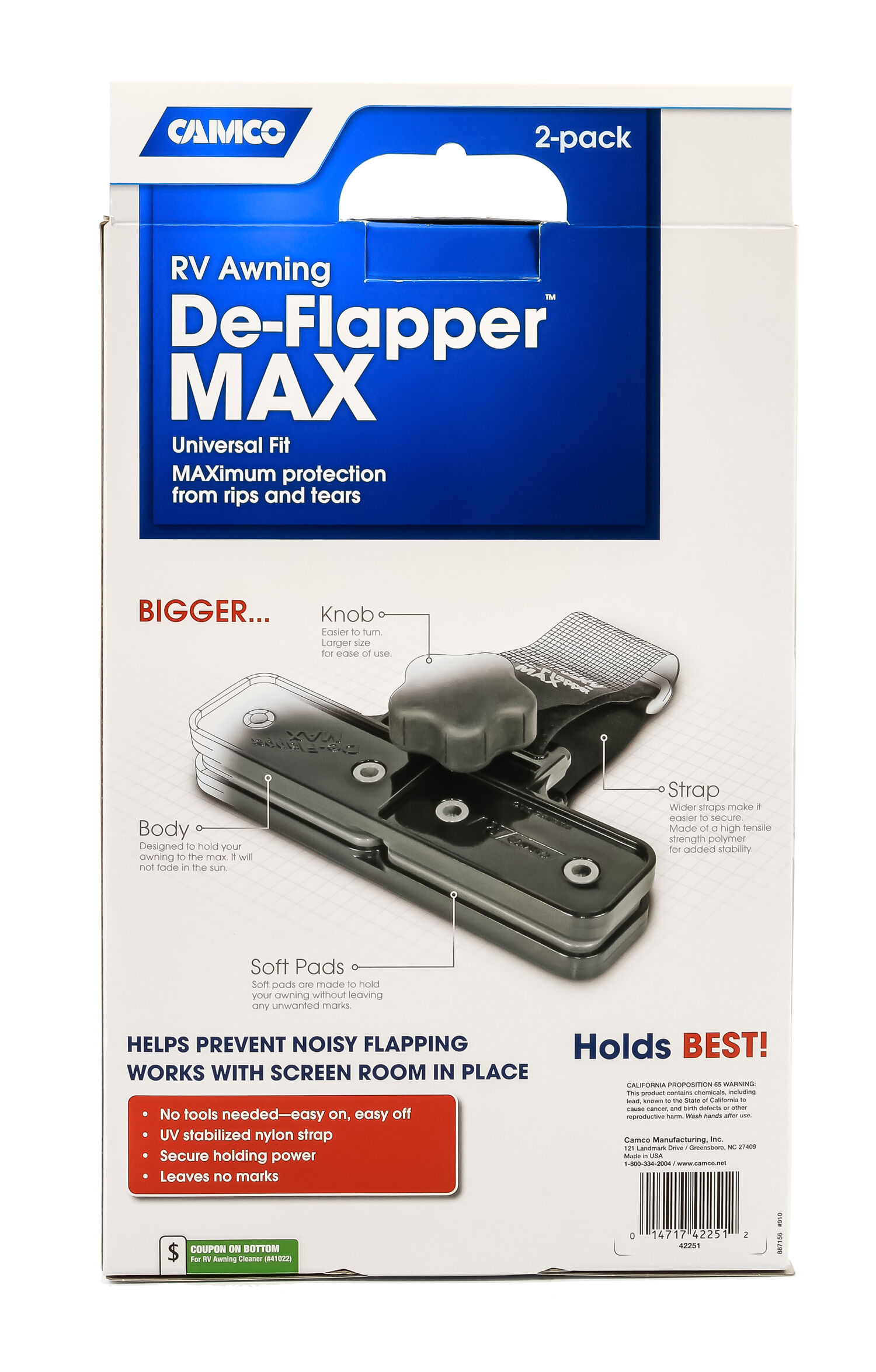 De-Flapper Max, 2-Pk