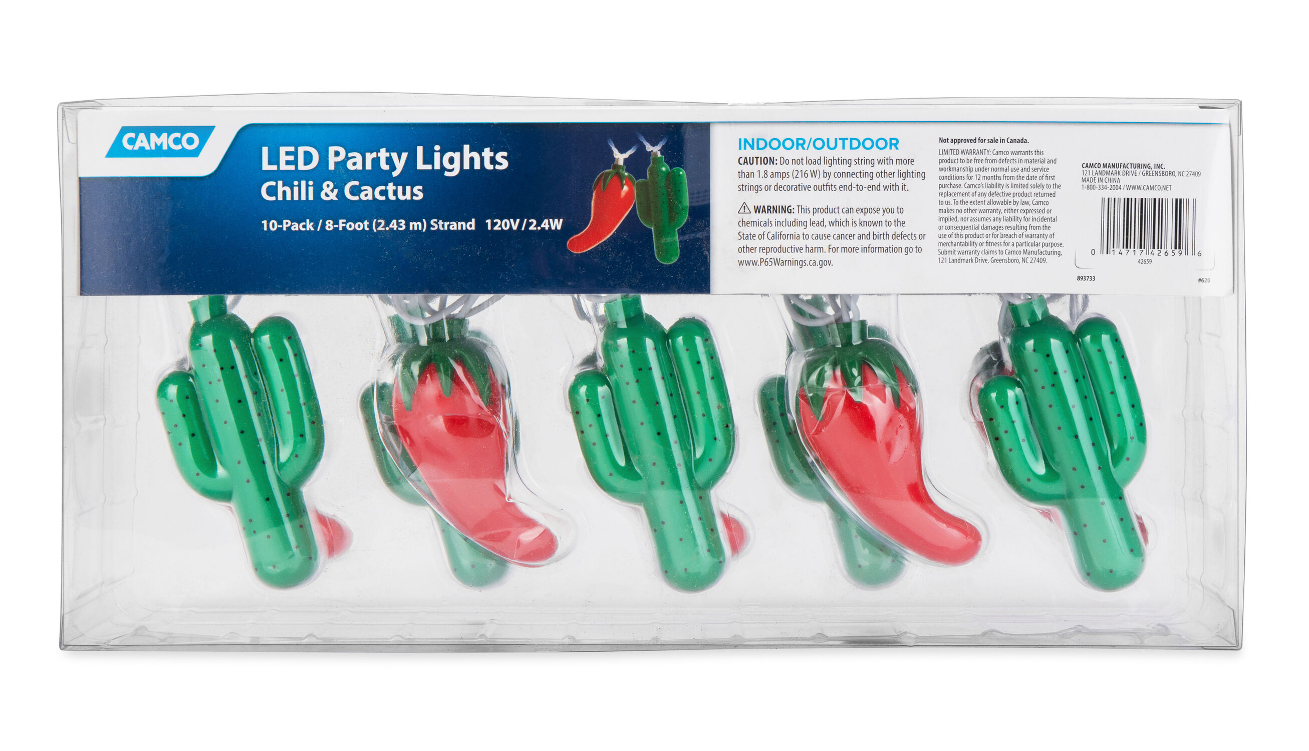 Chili and Cactus Party Lights