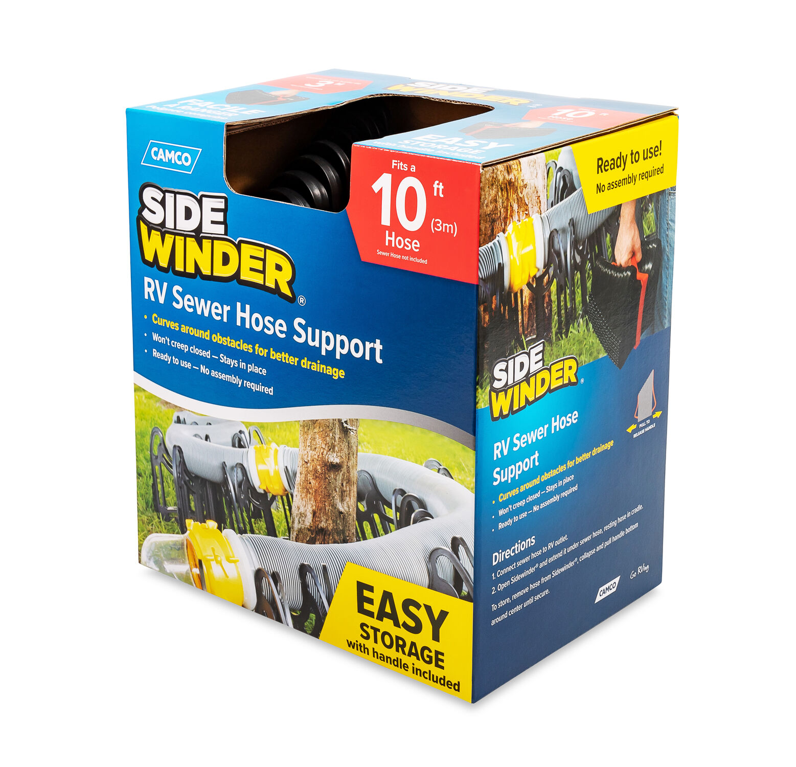 Sidewinder 10-Ft Plastic Sewer Hose Support 