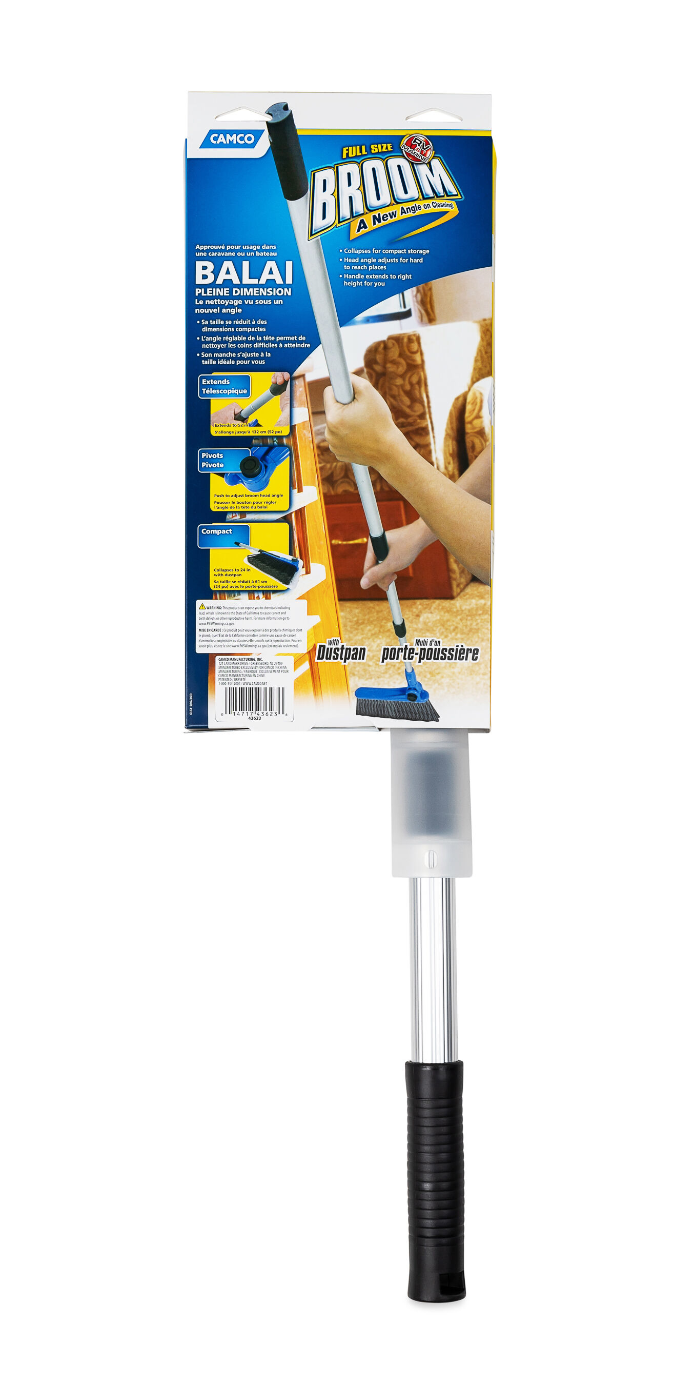 RV Broom and Dustpan 