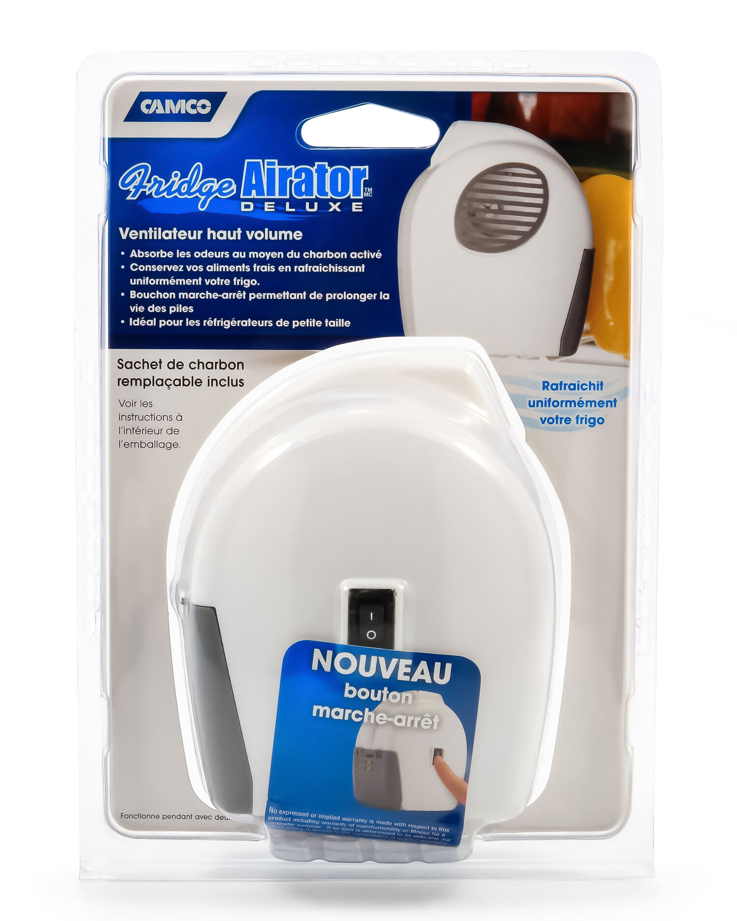 Fridge Airator On/Off Switch