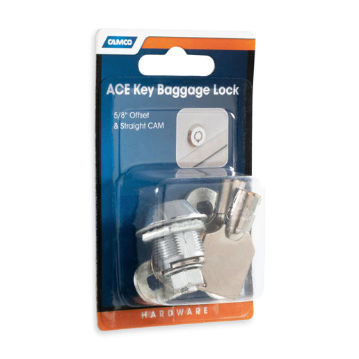 Ace Shell Lock ACE Key Storage Lock Camco 44293 5/8 Inch ACE Key Baggage Lock - Gray ...