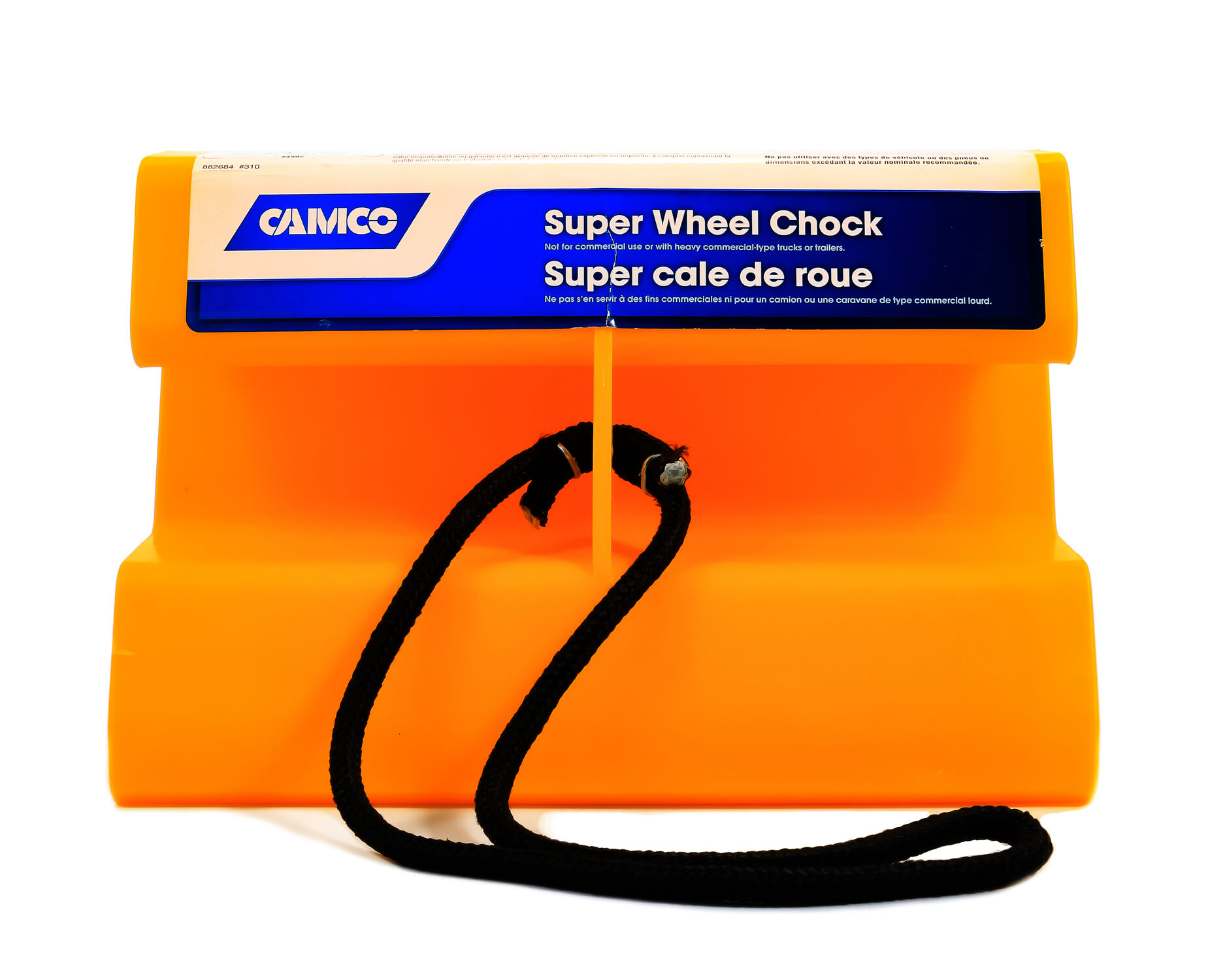 RV Super Wheel Chock With Rope