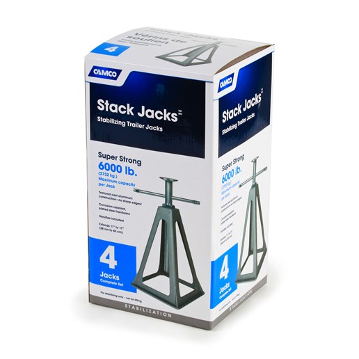 Stack Jacks - Stabilizing Trailer Jack Stands, 4per/Box