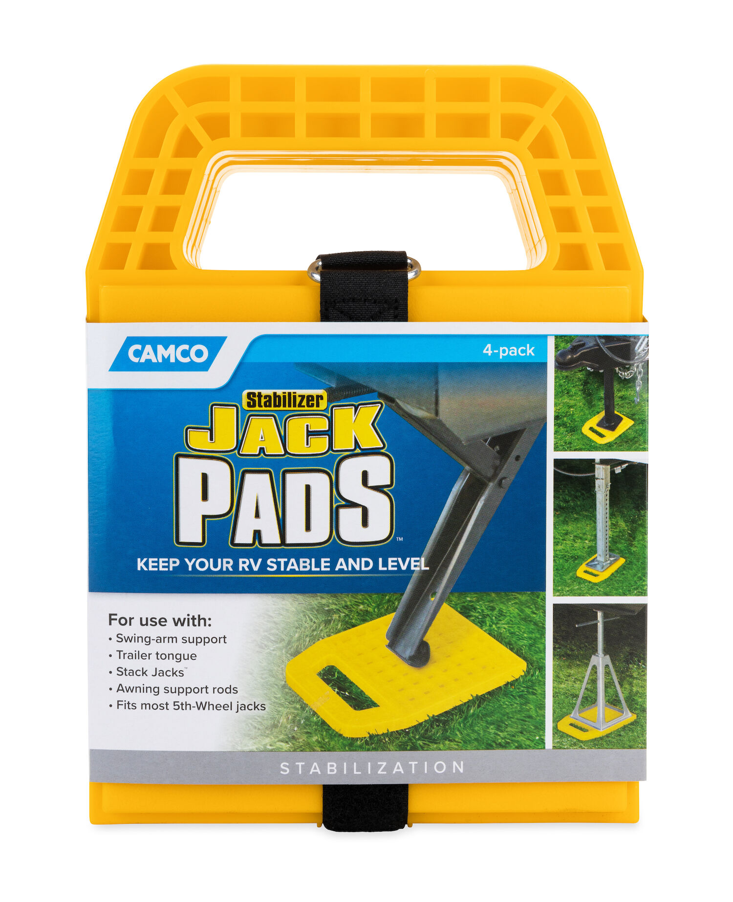 Stabilizer Jack Pad, 4-Pk