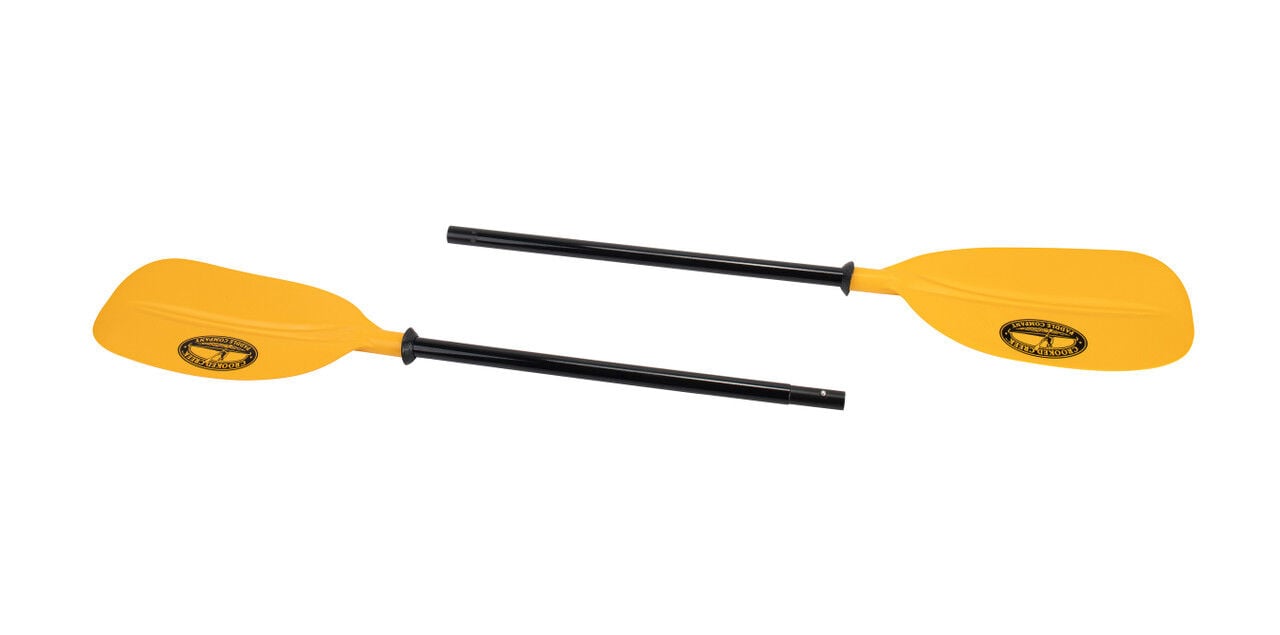 Crooked Creek Yellow Symmetrical Kayak Paddle, 7-Ft