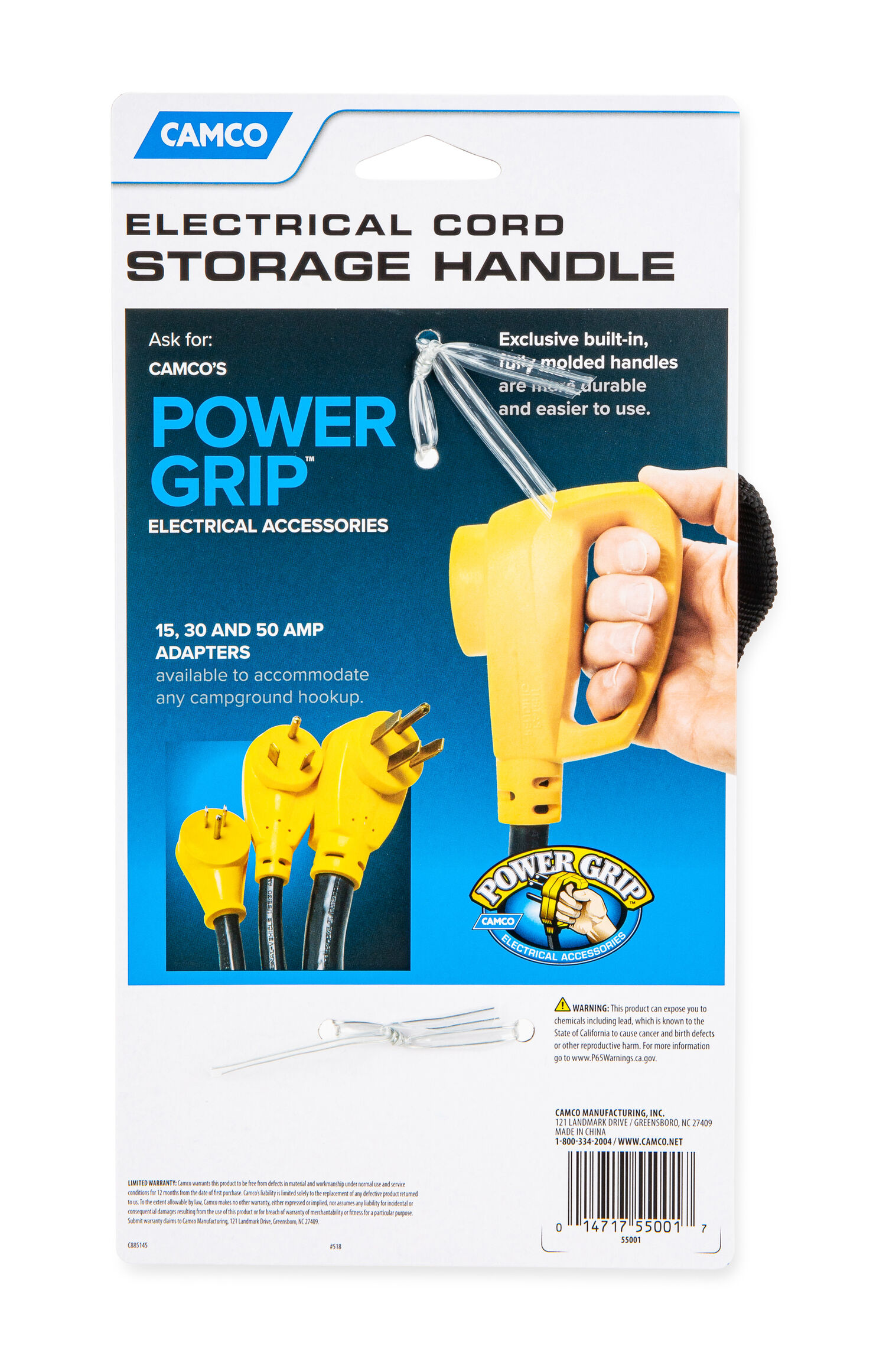 Electrical Cord Storage Handle