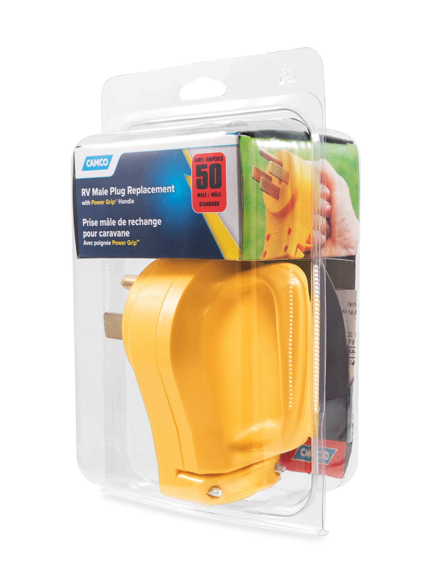 Plug Male Repl 50A 125-250V/12500W