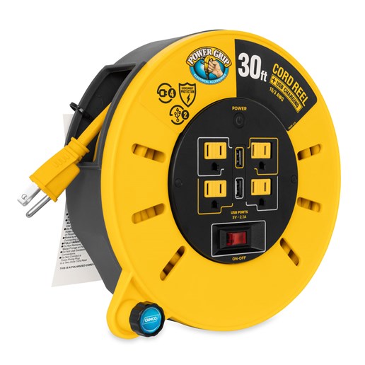 Extension Cord Reel, 30-Ft