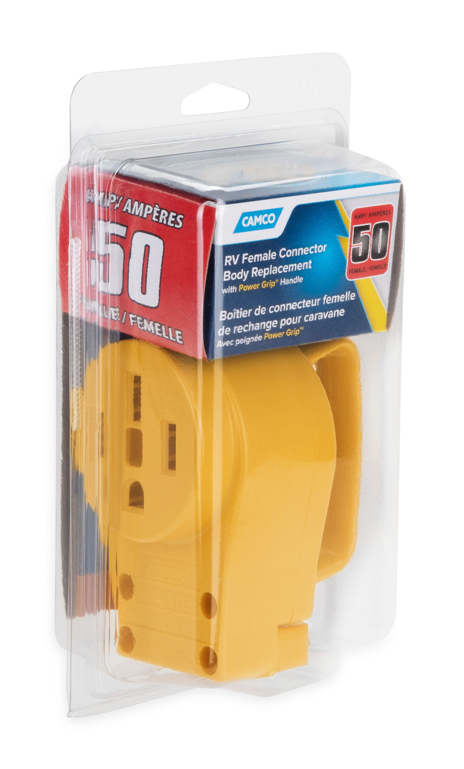 Camco RV Power Grip Connector 50-Amp