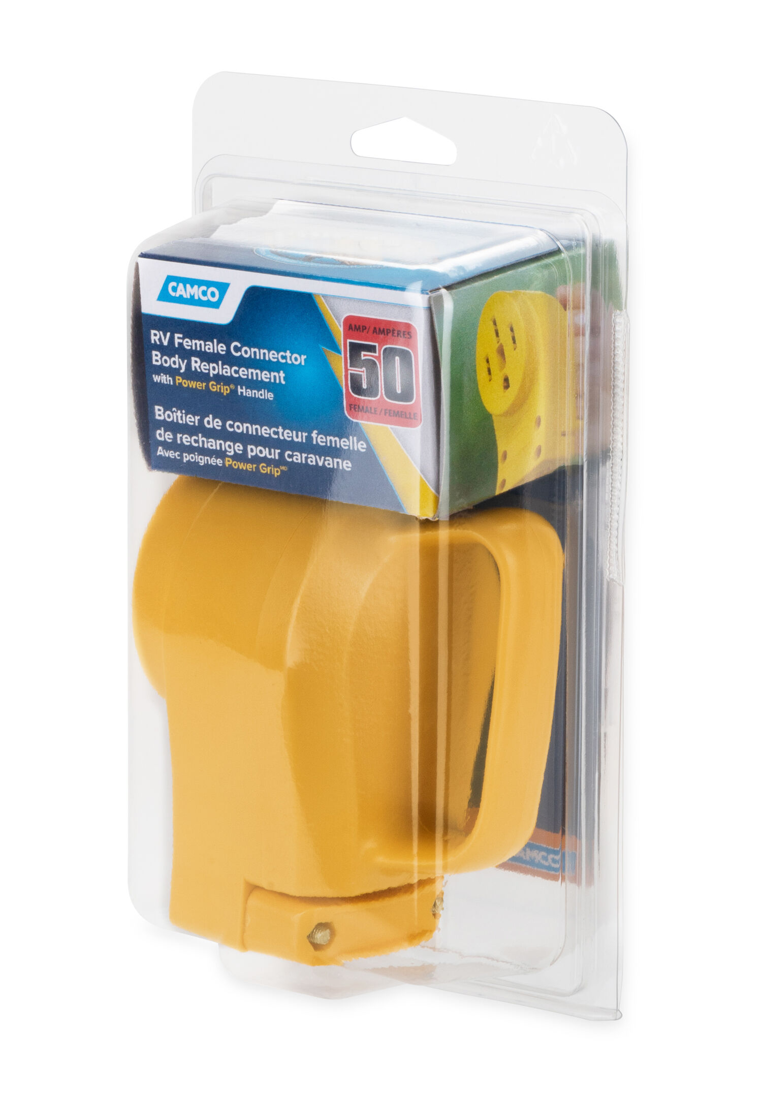 Camco RV Power Grip Connector 50-Amp