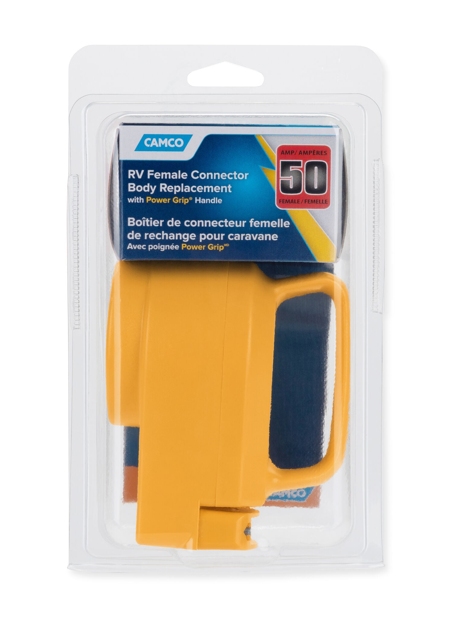 Camco RV Power Grip Connector 50-Amp