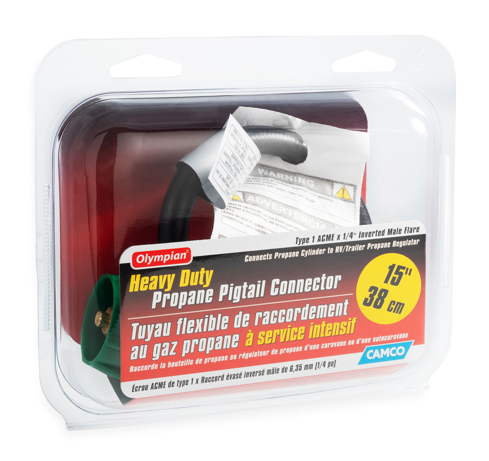 PigTail Propane Hose,15-In